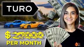 My First MONTH Renting Cars on TURO (INSANE)