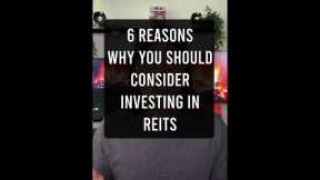 6 Reasons to Invest in REITs #shorts