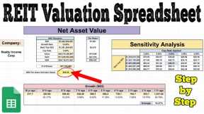 Ultimate REIT Valuation Spreadsheet! | How to Value a REIT! |