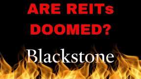 Are REITs Doomed? Blackstone’s REIT Fallout