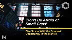 'Don't Be Afraid of Small Caps' – Five Stocks With the Greatest Opportunity in the Market