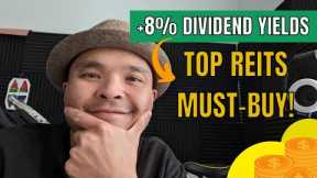Above 8% Dividend Yields | 3 Best-Performing REITs