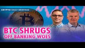 Bitcoin Rallies Despite Banking Turmoil (Mark Yusko) | Big News About the Show | ETH Upgrade