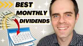 Best MONTHLY Paying Dividend Stocks and ETFs for Passive Income