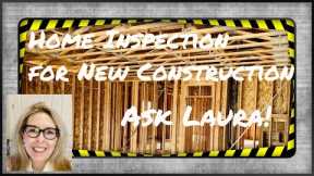 Home inspection for new construction
