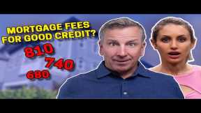 Mortgage Fees for GOOD credit??? Biden's Socialized mortgage program