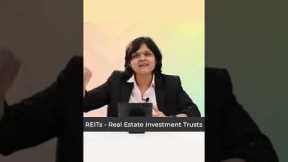 What are REITs? | CA Rachana Ranade | #shorts