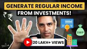 Make REGULAR INCOME from your INVESTMENTS | Investing for beginners | Ankur Warikoo Hindi