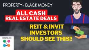 Is there black money cash in REITs of India? Is it Safe to invest REIT property?  Embassy Brookfield