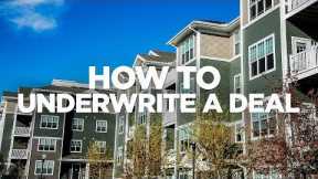 How to Underwrite a 3.5 Million Dollar Deal - Real Estate Investing Made Simple
