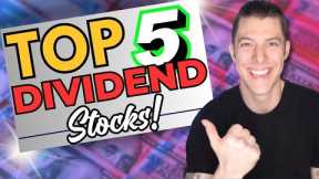 Top 5 Dividend Stocks in our $150,000 Portfolio