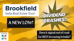 What is wrong with Brookfield India REIT? Why is DPU falling? Investing in REIT safe or dangerous?