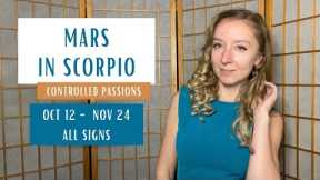 Mars in Scorpio. October 12th - November 24th 2023. Horoscopes
