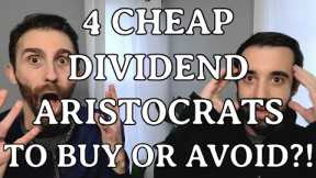 4 CHEAP Dividend Aristocrats to BUY RIGHT NOW?! 🤯 Start Dividend Investing for Passive Income!