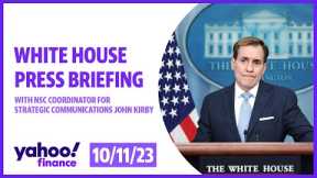 LIVE: White House press briefing with NSC Coordinator for Strategic Communications John Kirby