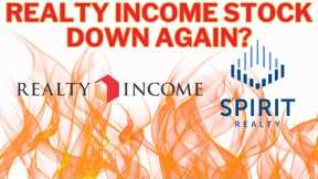 Realty Income's (O) HUGE ACQUISITION | Stock DOWN BIG ON NEWS