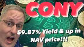 CONY ETF has paid out over $1 per share  the last 2 months!! My thoughts &  gameplan! YIELDMAX TSLY