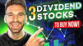 3 Dividend Stocks to Buy Today in UNDER 5 Minutes