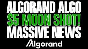 🚨ALGORAND $5 MOON SHOT, GET READY🚨MASSIVE ALGO EXPANSION🚨DON'T MISS THIS