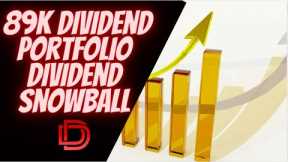 My 89k Dividend Portfolio: Dividend Investing Strategy and The Dividend Snowball Effect