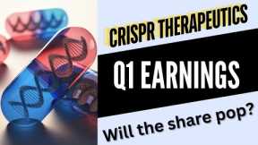 CRSP Q1 Earnings - Will the share pop? Here is my take on it.