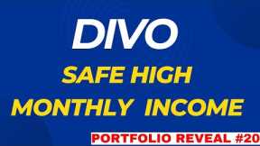 A Safe, High Monthly Income ETF: DIVO Stock | My Portfolio Reveal