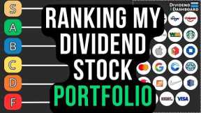Ranking All My 23 Holdings | Dividend Stock Portfolio