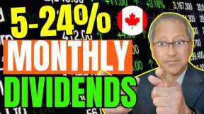 Canadian Dividend Stocks That Pay Monthly - High Yield | Think And Retire