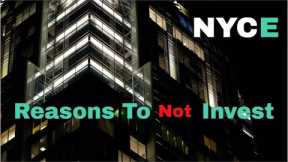 Reason to not Invest in NYCE