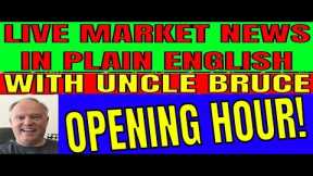 OPTION WRITERS LOOK TO CASH IN FROM NVDA EARNINGS TOMORROW. LIVE WITH UNCLE BRUCE