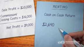 Renting vs Selling by the Numbers - Back of the Napkin Test