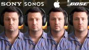 I COMPARED THEM ALL! Sonos Ace vs Apple vs Sony XM5 vs Bose QC Ultra!