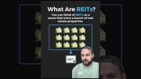 What are REITs? (EXPLAINED) #reits #stocks #realestate #realestateinvesting #stockmarket