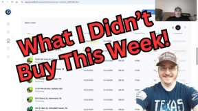 52 Week Challenge - Investing in Fractional Real Estate Online - What I Bought the Week of 10/31/25
