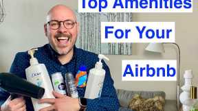 Airbnb Hosting Amenities - Which Leave Guests Raving? 🏅🏅🏅