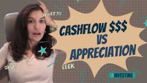 Real Estate Investing: Cash Flow vs. Appreciation - When to Buy ✅🏡✅