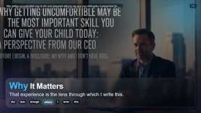 Why getting uncomfortable may be the most important skill you can give your child today: A perspecti