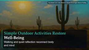The Desert Cure: How Mexico's Climate Encourages Natural Healing