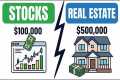 Stocks vs Real Estate: What Happens