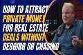 How to Attract Private Capital for